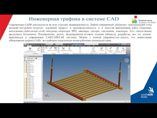 Современные САПР используются во всех отраслях промышленности. Любой современный специалист использующий