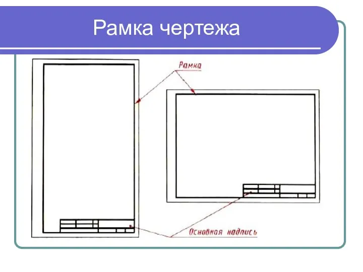 Рамка чертежа