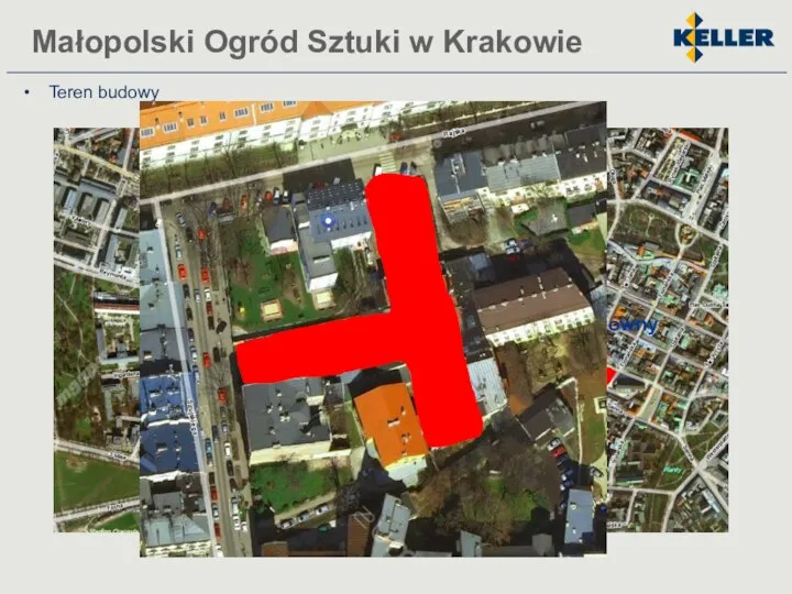 Teren budowy Małopolski Ogród Sztuki w Krakowie Rynek Główny Teren Budowy