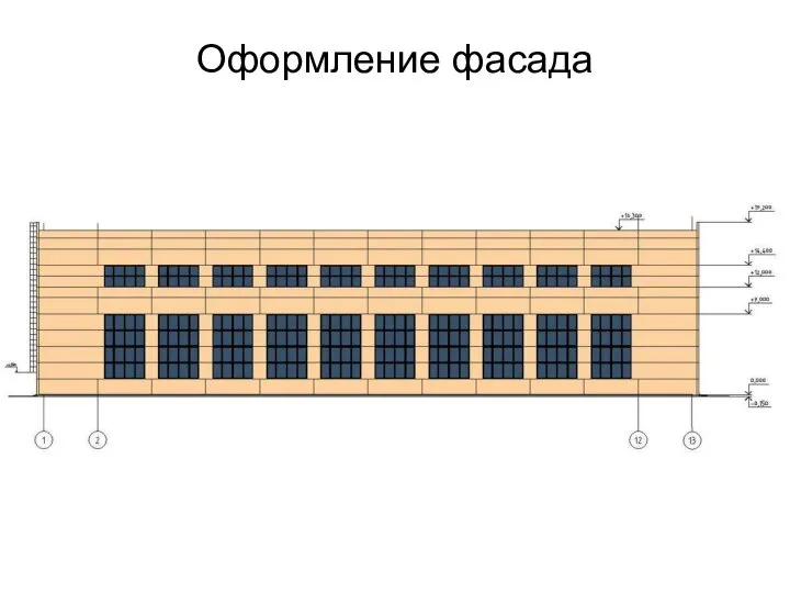 Оформление фасада