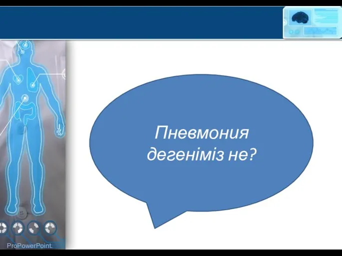 Пневмония дегеніміз не?