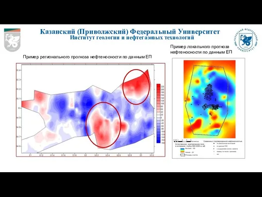 Казанский (Приволжский) Федеральный Университет Институт геологии и нефтегазовых технологий Пример регионального