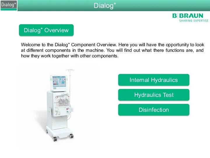 Welcome to the Dialog+ Component Overview. Here you will have the