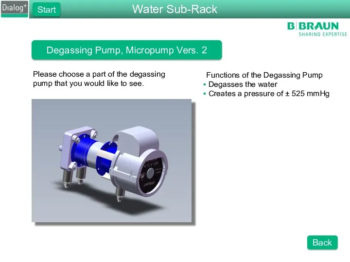 Degassing Pump, Micropump Vers. 2 Please choose a part of the