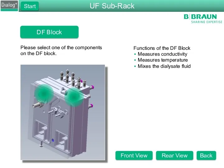 DF Block Please select one of the components on the DF