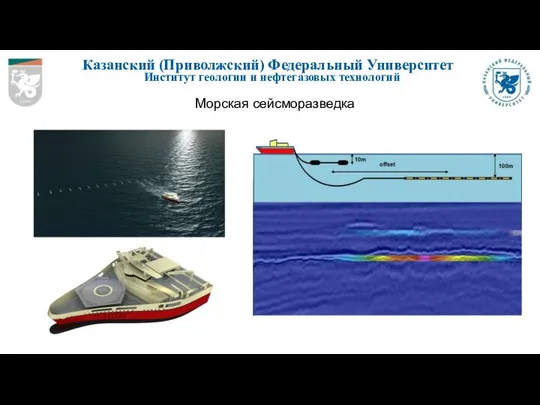 Казанский (Приволжский) Федеральный Университет Институт геологии и нефтегазовых технологий Морская сейсморазведка