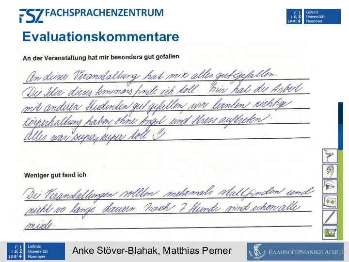 Evaluationskommentare