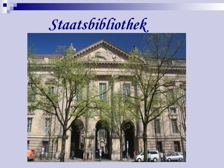 Staatsbibliothek