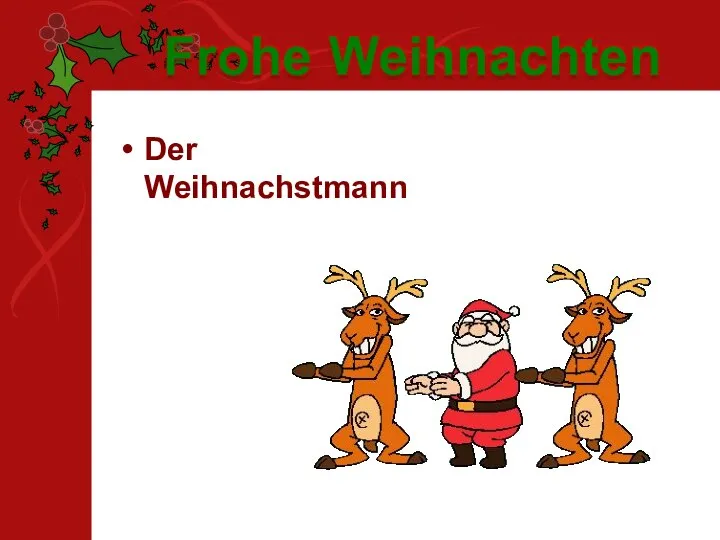 Der Weihnachstmann