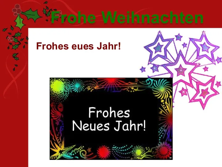 Frohes eues Jahr!