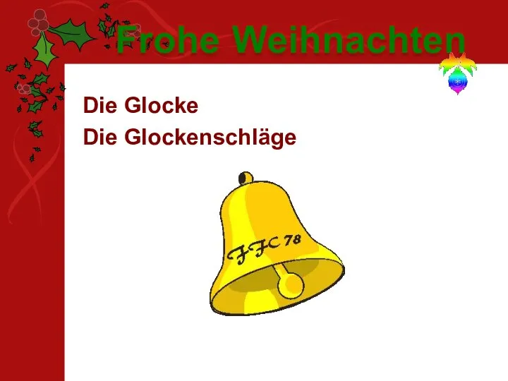 Die Glocke Die Glockenschläge