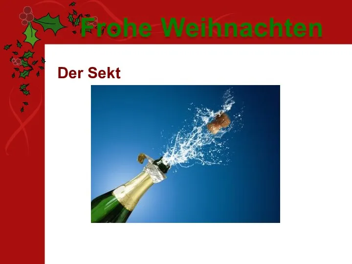 Der Sekt