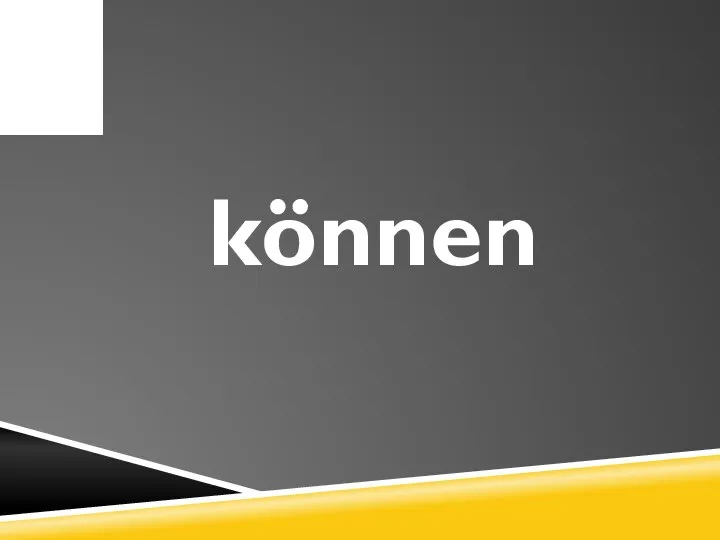 können