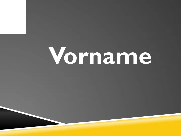 Vorname