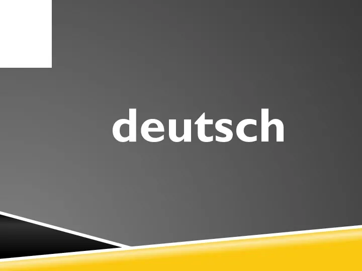 deutsch