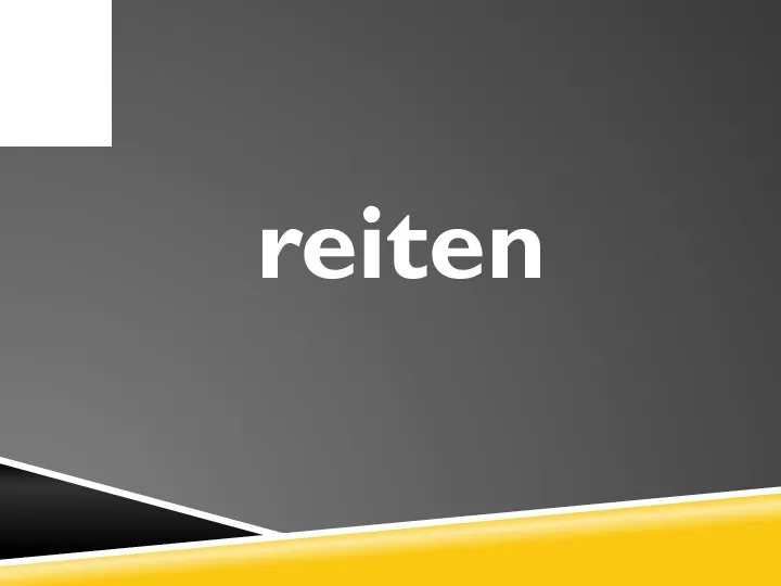 reiten