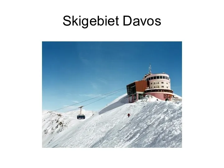 Skigebiet Davos