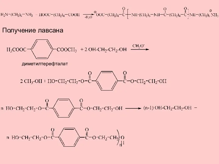 Получение лавсана диметилтерефталат