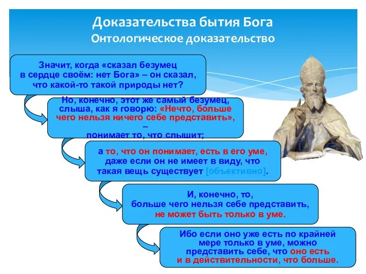 Значит, когда «сказал безумец в сердце своём: нет Бога» – он