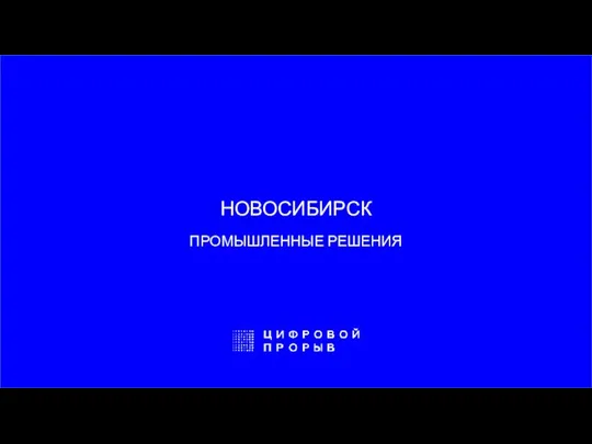 НОВОСИБИРСК ПРОМЫШЛЕННЫЕ РЕШЕНИЯ