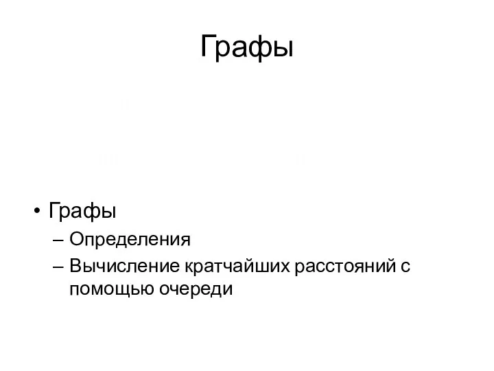 Графы Очередь Реализация с помощью списка Реализация с помощью циклического буфера