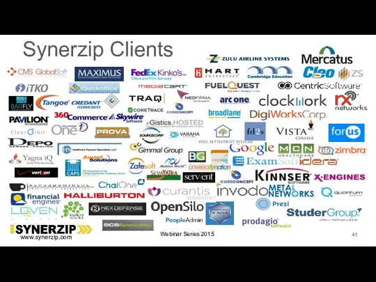 Synerzip Clients