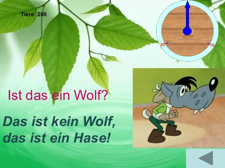 Tiere 200 Ist das ein Wolf? Das ist kein Wolf, das ist ein Hase!