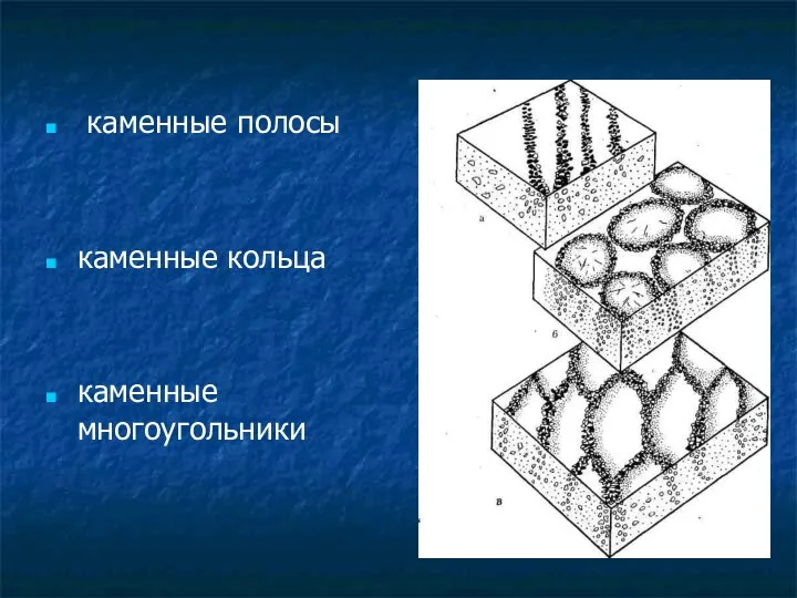 каменные полосы каменные кольца каменные многоугольники