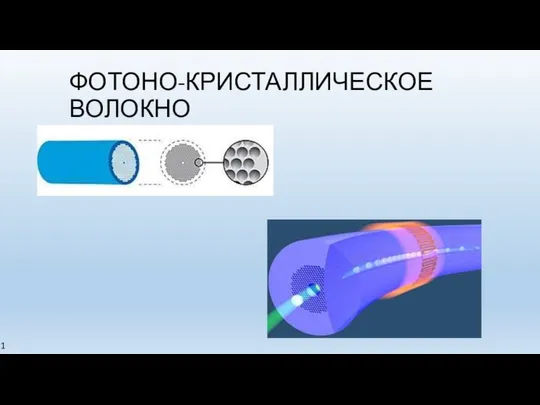 ФОТОНО-КРИСТАЛЛИЧЕСКОЕ ВОЛОКНО 1