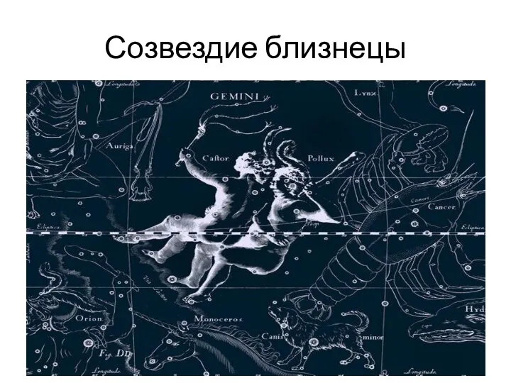 Созвездие близнецы