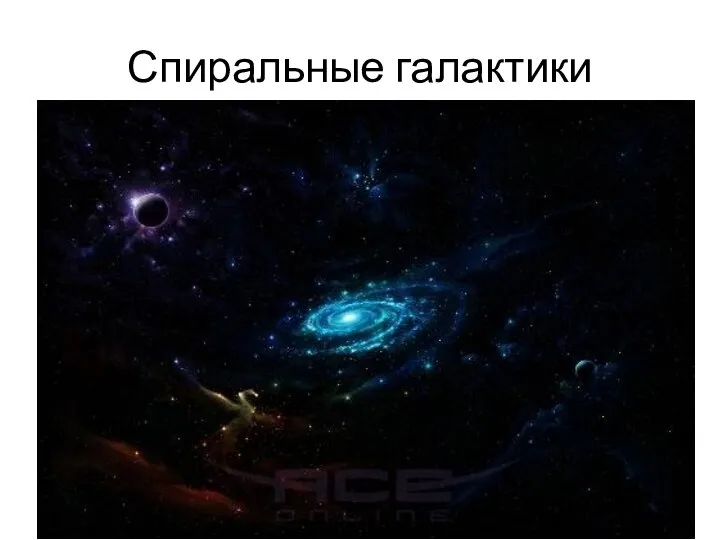 Спиральные галактики