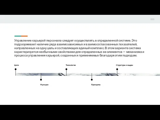 Управление карьерой персонала следует осуществлять в определенной системе. Это подразумевает наличие