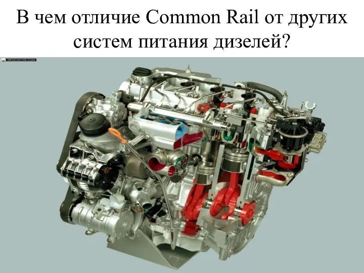 В чем отличие Common Rail от других систем питания дизелей?