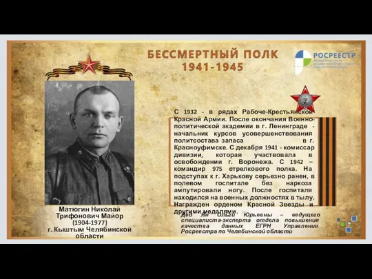 С 1932 - в рядах Рабоче-Крестьянской Красной Армии. После окончания Военно-политической