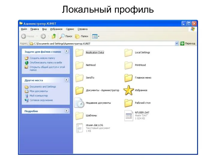 Локальный профиль