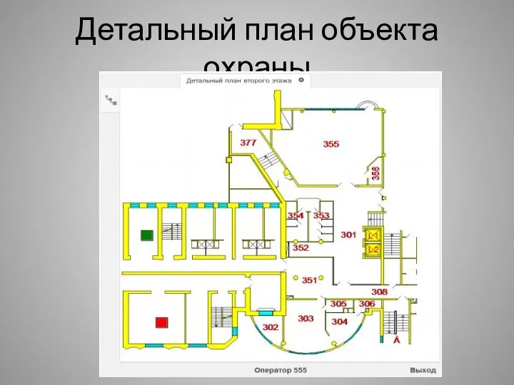 Детальный план объекта охраны