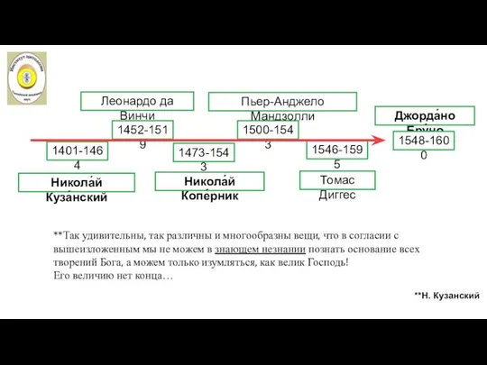 **Так удивительны, так различны и многообразны вещи, что в согласии с