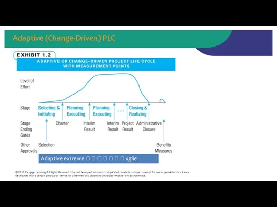 Adaptive (Change-Driven) PLC © 2015 Cengage Learning. All Rights Reserved. May