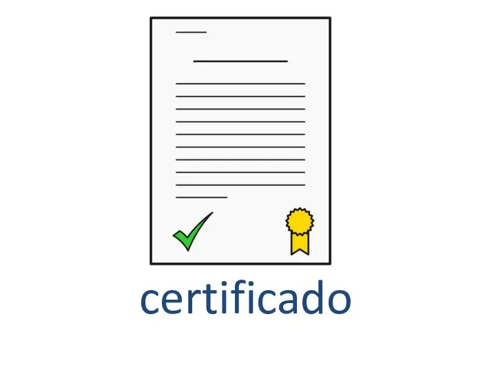 certificado