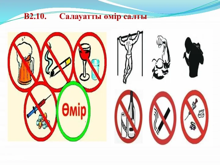 В2.10. Салауатты өмір салты