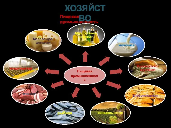 Пищевая промышленность ХОЗЯЙСТВО