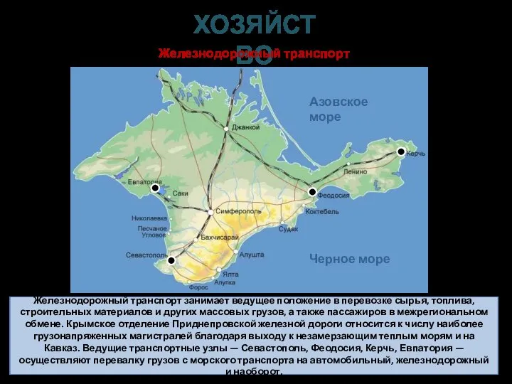 Железнодорожный транспорт занимает ведущее положение в перевозке сырья, топлива, строительных материалов