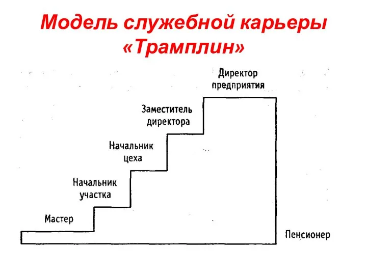 Модель служебной карьеры «Трамплин»