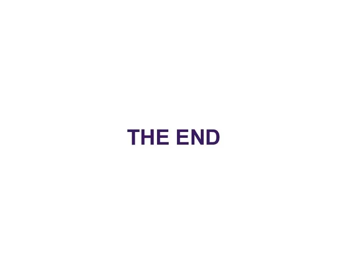 THE END