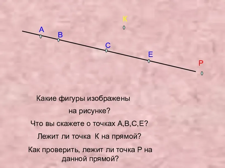 А В С Е К на рисунке? Что вы скажете о