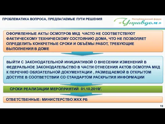 ВЫЙТИ С ЗАКОНОДАТЕЛЬНОЙ ИНИЦИАТИВОЙ О ВНЕСЕНИИ ИЗМЕНЕНИЙ В ФЕДЕРАЛЬНОЕ ЗАКОНОДАТЕЛЬСТВО В