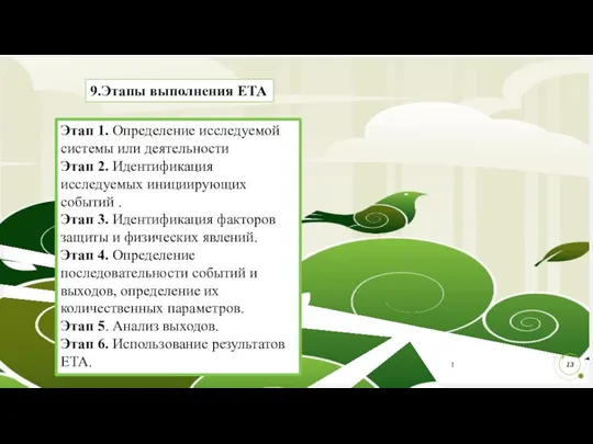 Этап 1. Определение исследуемой системы или деятельности Этап 2. Идентификация исследуемых