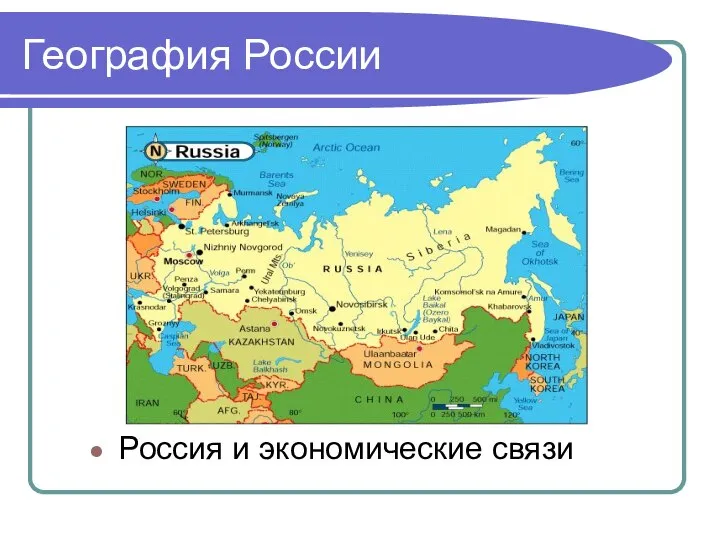 География России Россия и экономические связи