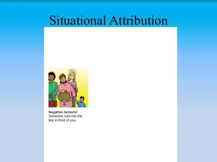 Situational Attribution