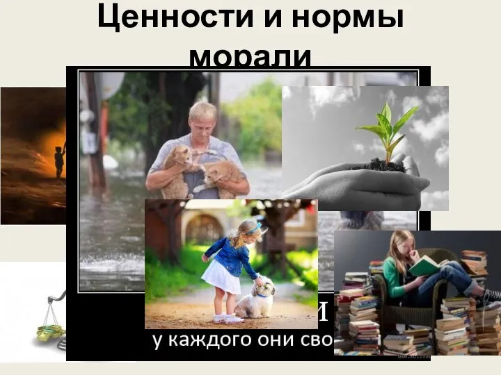 Ценности и нормы морали